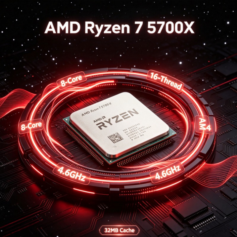 Amd Cpu Ryzen 7 - AMD Ryzen 7 5700X 8コア 16スレッド
