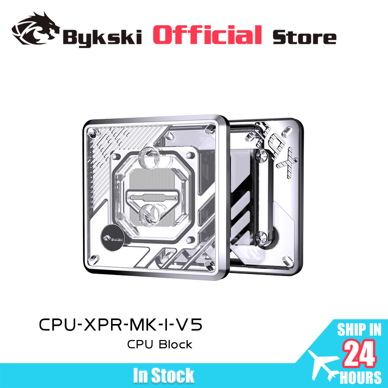 Amd Cpu Ryzen 7 - Bykski-マイクロチャネル水冷ラジエーター,Intel lga1700,1200, 2011,amd ryzen 9,5,7,0.2mm, CPU-XPR-MK-I,