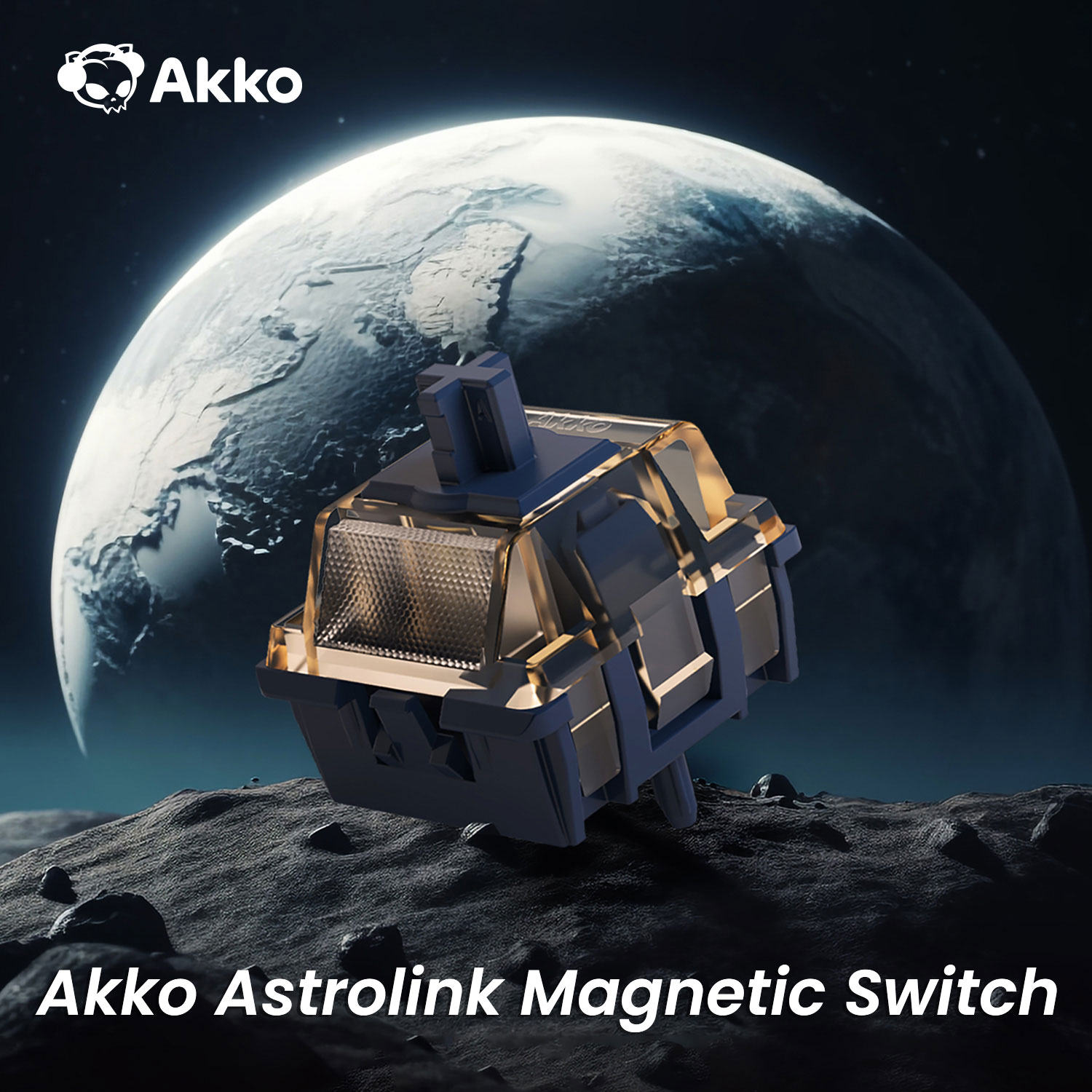 Gaming Keyboard Magnetic Switches - Akko Astrolink 磁気スイッチ高精度 36gf リニアスイッチ事前潤滑ホールセンサーカスタム磁気メカニカルキーボード