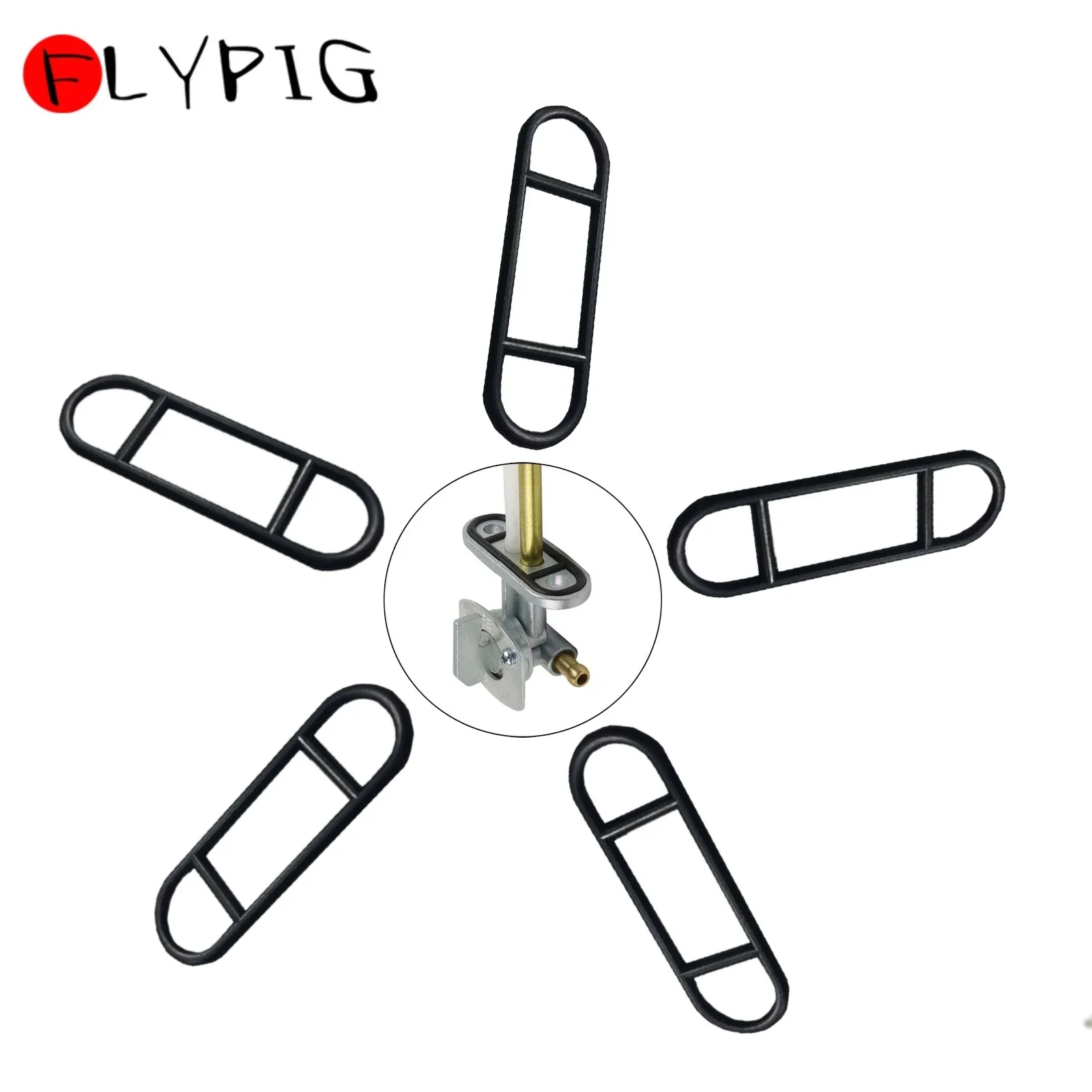Gasket Mount Kit - 34 ミリメートルタンクスイッチ燃料ペットコックバルブマウント O リングガスケットシールワッシャーヤマハウォリアーラプタービッグベア 350 ホンダスズキ