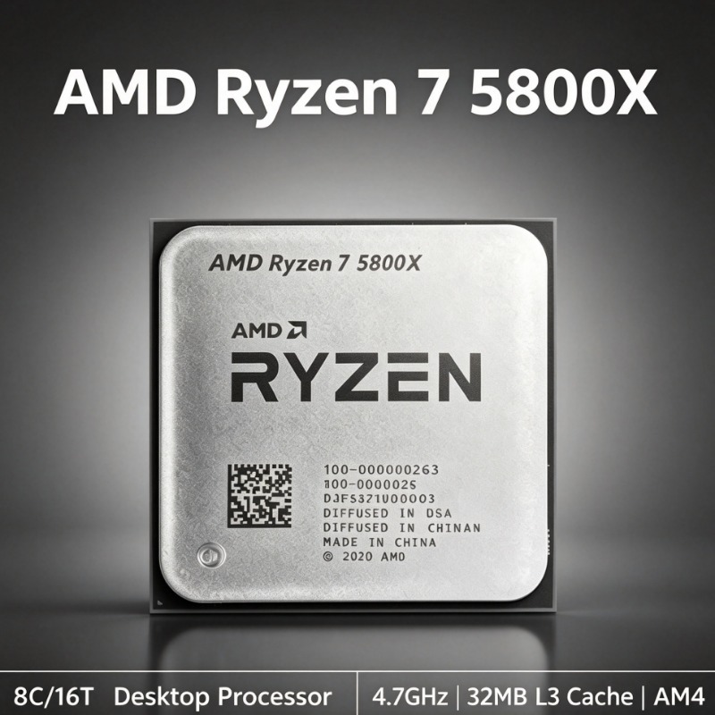 Amd Cpu Ryzen 7 - AMD Ryzen 7 5800X AM4シリーズマザーボード用デスクトップCPU 8コア16スレッド