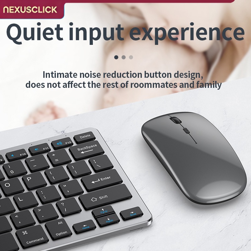 NexusClick 2.4G ワイヤレスキーボードマウスコ - Gaming Keyboard And Mouse Combo Wireless のレビューと価格