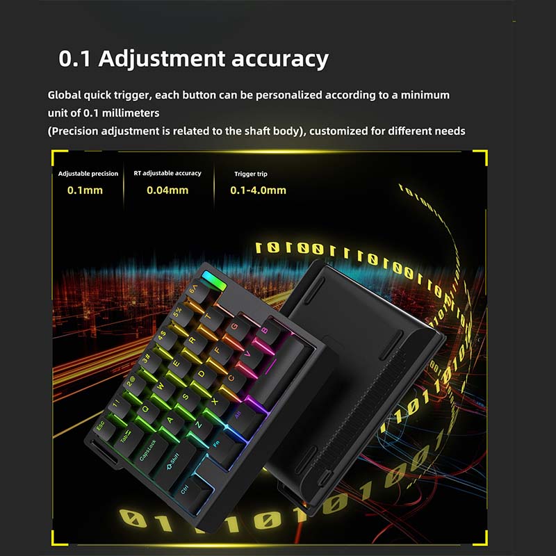 HE30 メカニカルゲーミングキーボード 29キー 磁気スイ - Gaming Keyboard Magnetic Switches のレビューと価格