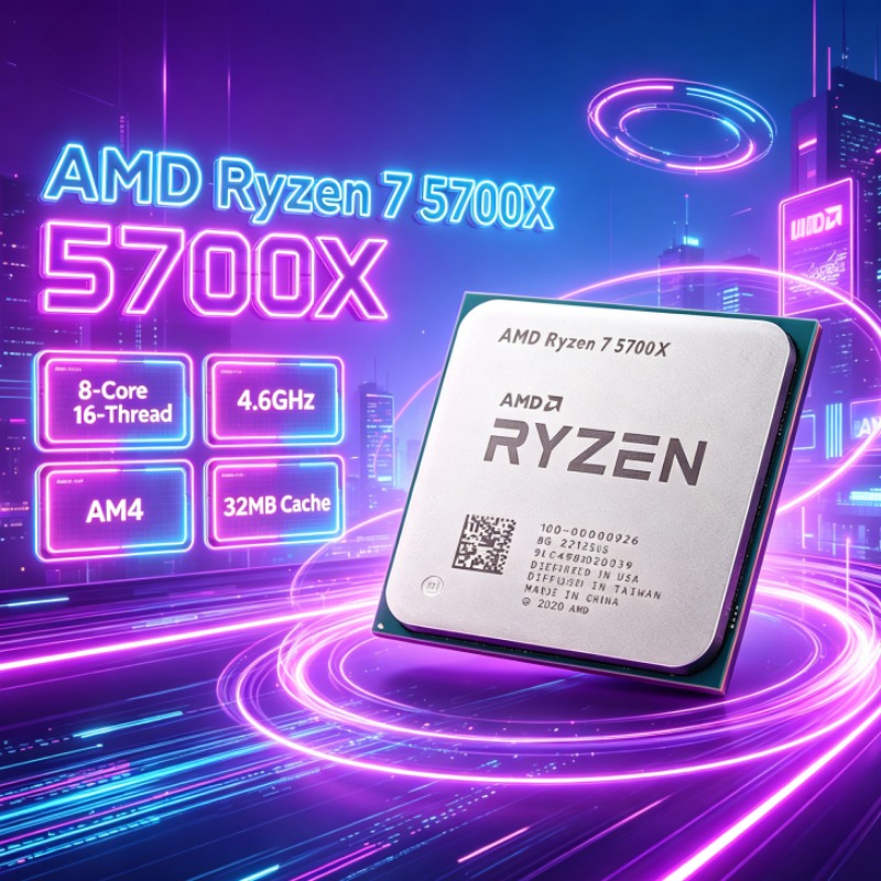 AMD Ryzen 7 5700X 8コア 16スレッド デ - Amd Cpu Ryzen 7 のレビューと価格