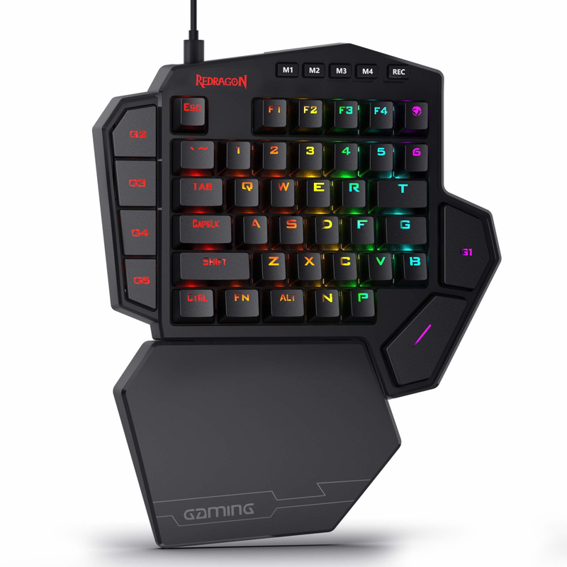 片手メカニカルゲーミングキーボード,リストレスト,Type- - Gaming Keyboard 1 Hand のレビューと価格