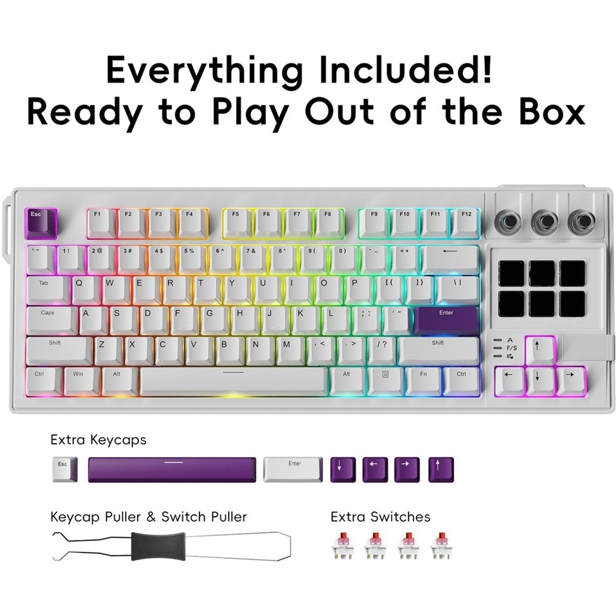 更新しました。 K1 PRO ビジュアルメカニカルキーボード - Gaming Keyboard Ergonomic のレビューと価格