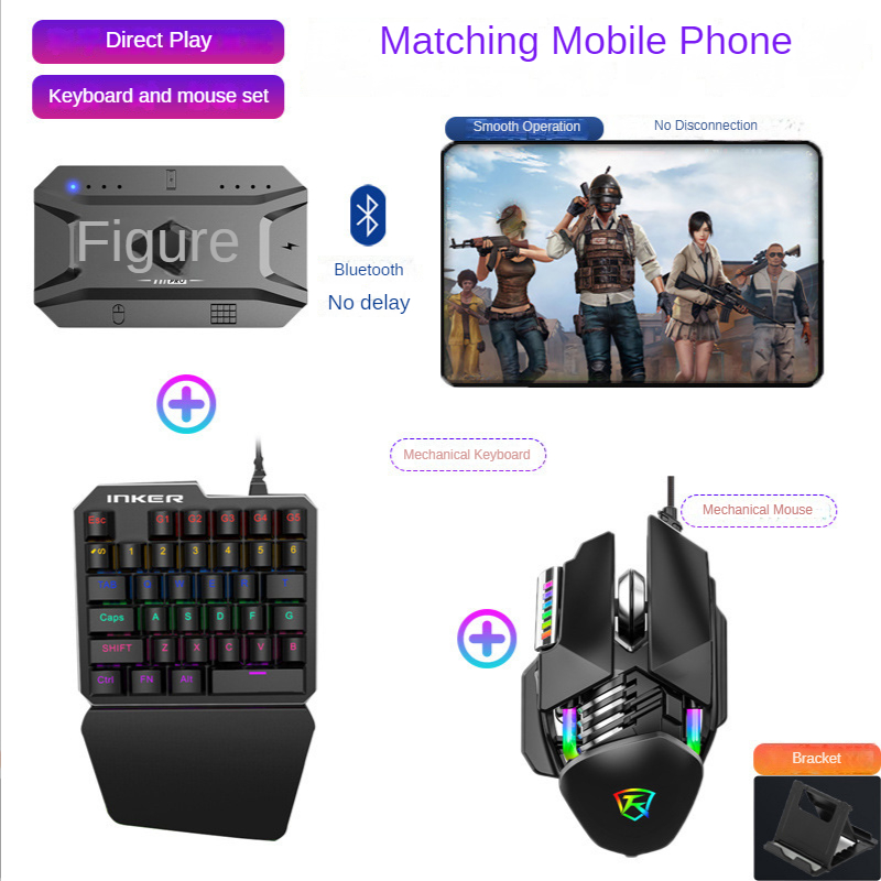 M1 Proゲームパッド携帯電話ゲームコンバーター マウスキ - Gaming Keyboard And Mouse Combo のレビューと価格