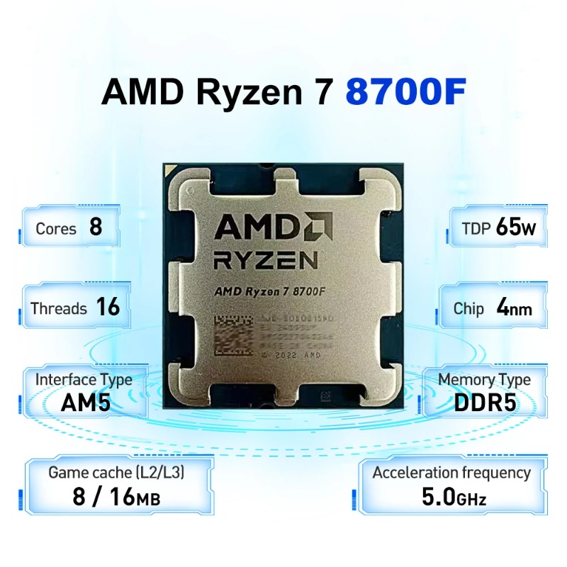 16スレッドデスクトップCPU Ryzen 7 8700F  - Amd Cpu Ryzen 7 のレビューと価格