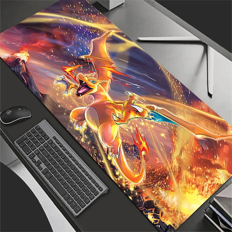 マウスパッド アニメ ゲームアクセサリー 大型カーペット ゲ - Gaming Keyboard En Mouse のレビューと価格