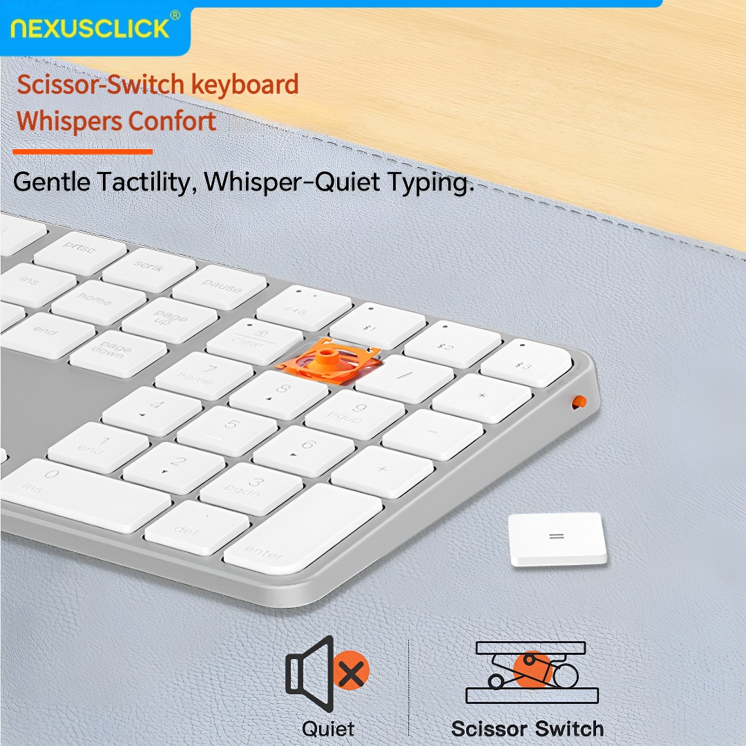 NexusClick 充電式ワイヤレスキーボード・マウスコン - Gaming Keyboard And Mouse Combo Wireless のレビューと価格