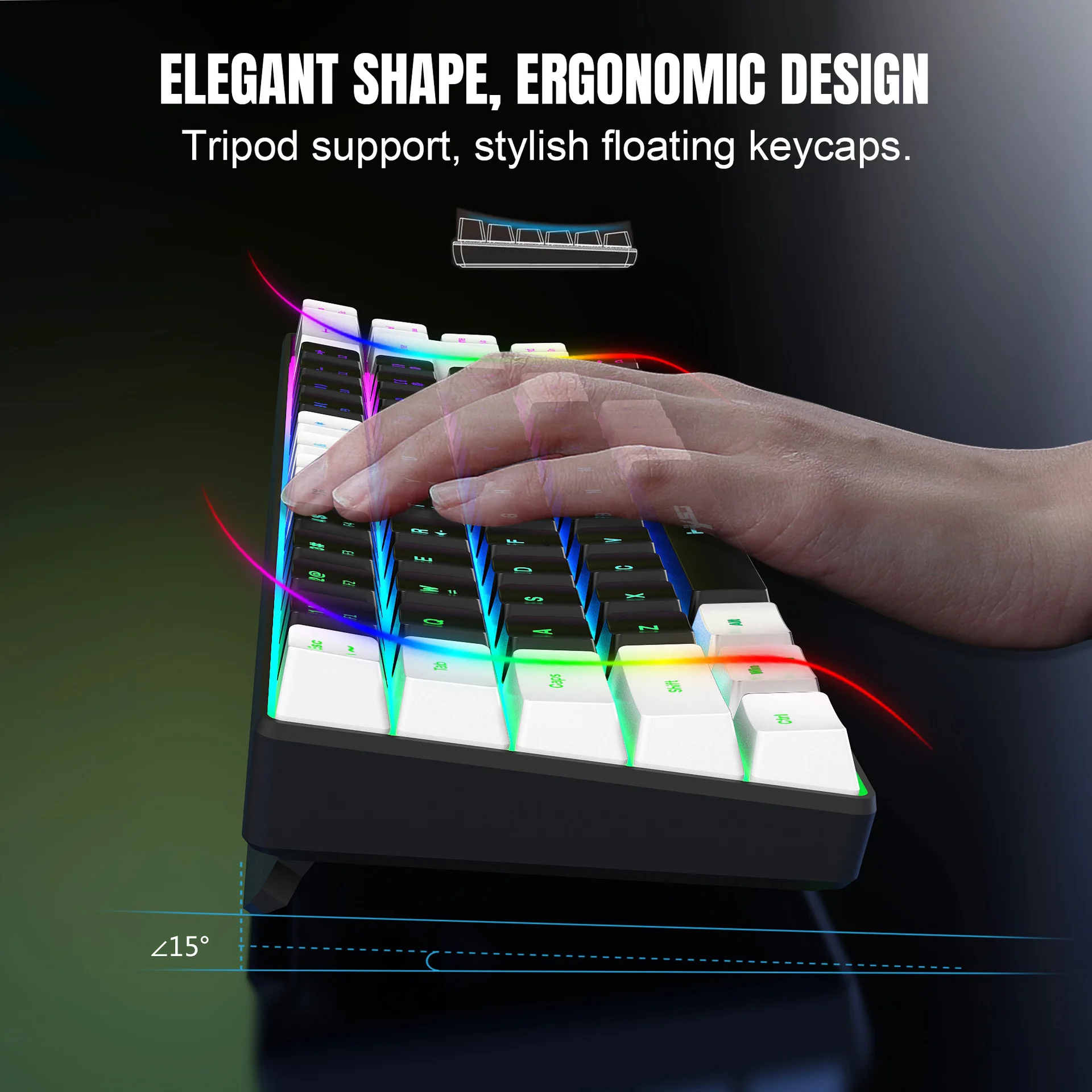 キーボードとマウスのコンボ バックライトキット ゲーマー向け - Gaming Keyboard And Mouse Set のレビューと価格