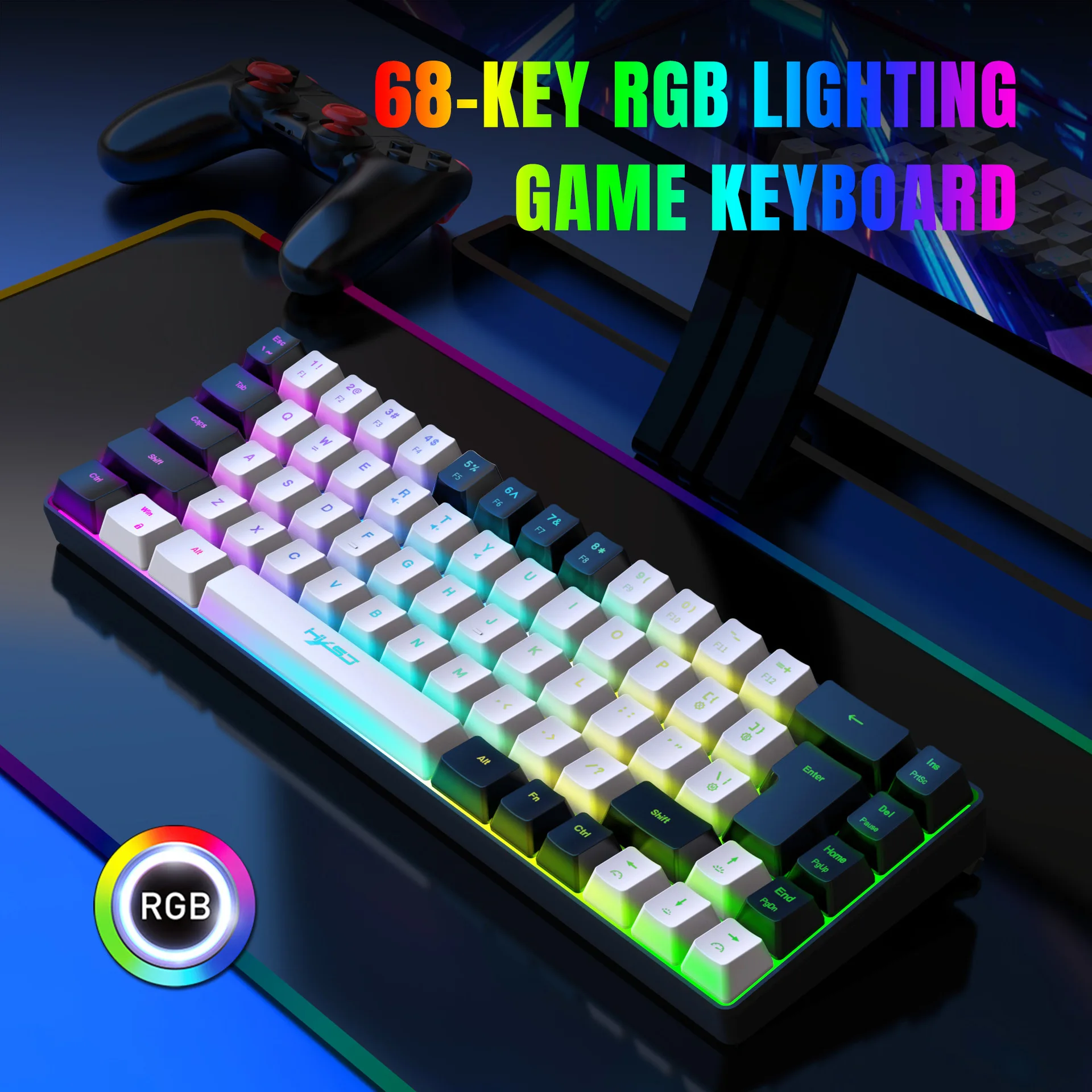 キーボードとマウスのコンボ バックライトキット ゲーマー向け - Gaming Keyboard And Mouse Set のレビューと価格