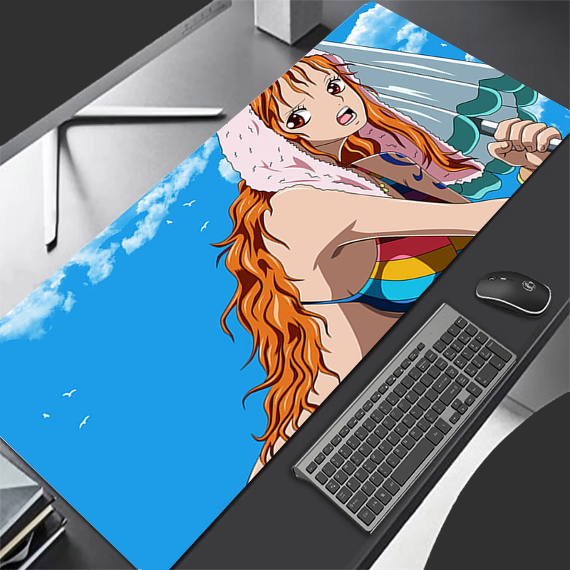 マウスパッドワンピース耐久性のあるアニメゲームアクセサリー  - Gaming Keyboard En Mouse のレビューと価格