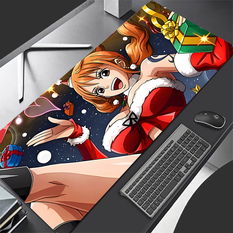 マウスパッドワンピース耐久性のあるアニメゲームアクセサリー  - Gaming Keyboard En Mouse のレビューと価格