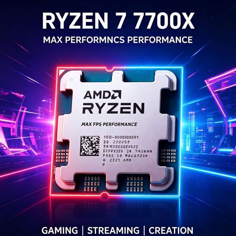 AMD Ryzen 7 7700X マルチタスクCPU 8コ - Amd Cpu Ryzen 7 のレビューと価格