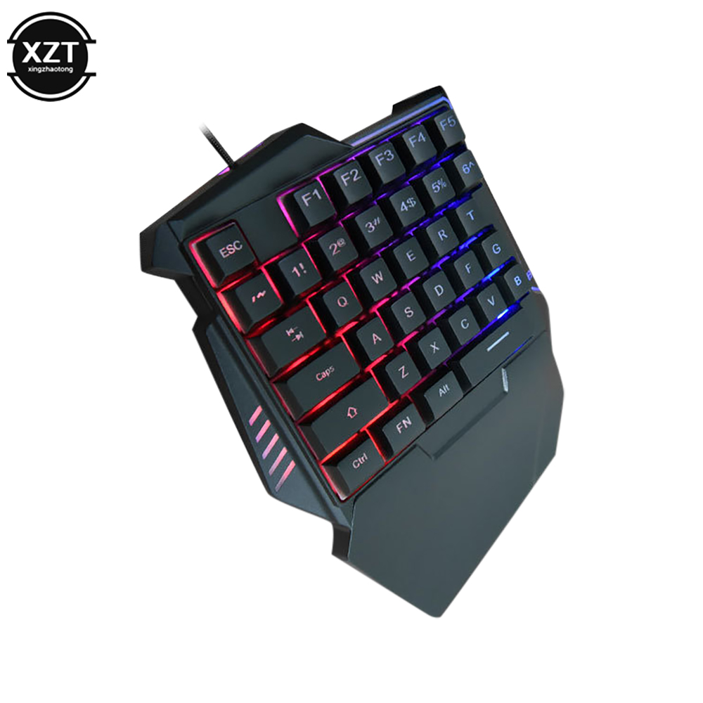 USB 片手キーボード ゲーム用メカニカルフィールキーボード - Gaming Keyboard Half のレビューと価格
