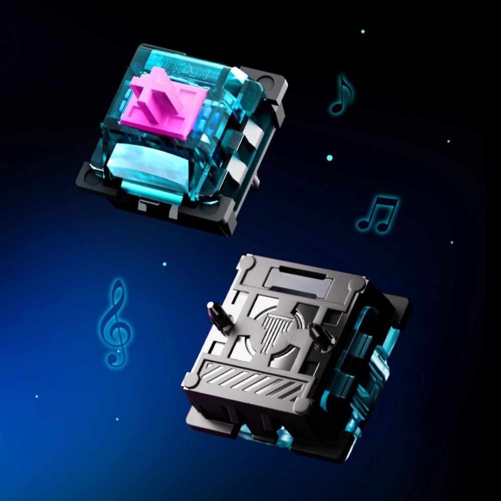 タイタンネーション磁気スイッチ RT0.001mm 35gf - Gaming Keyboard Magnetic Switches のレビューと価格