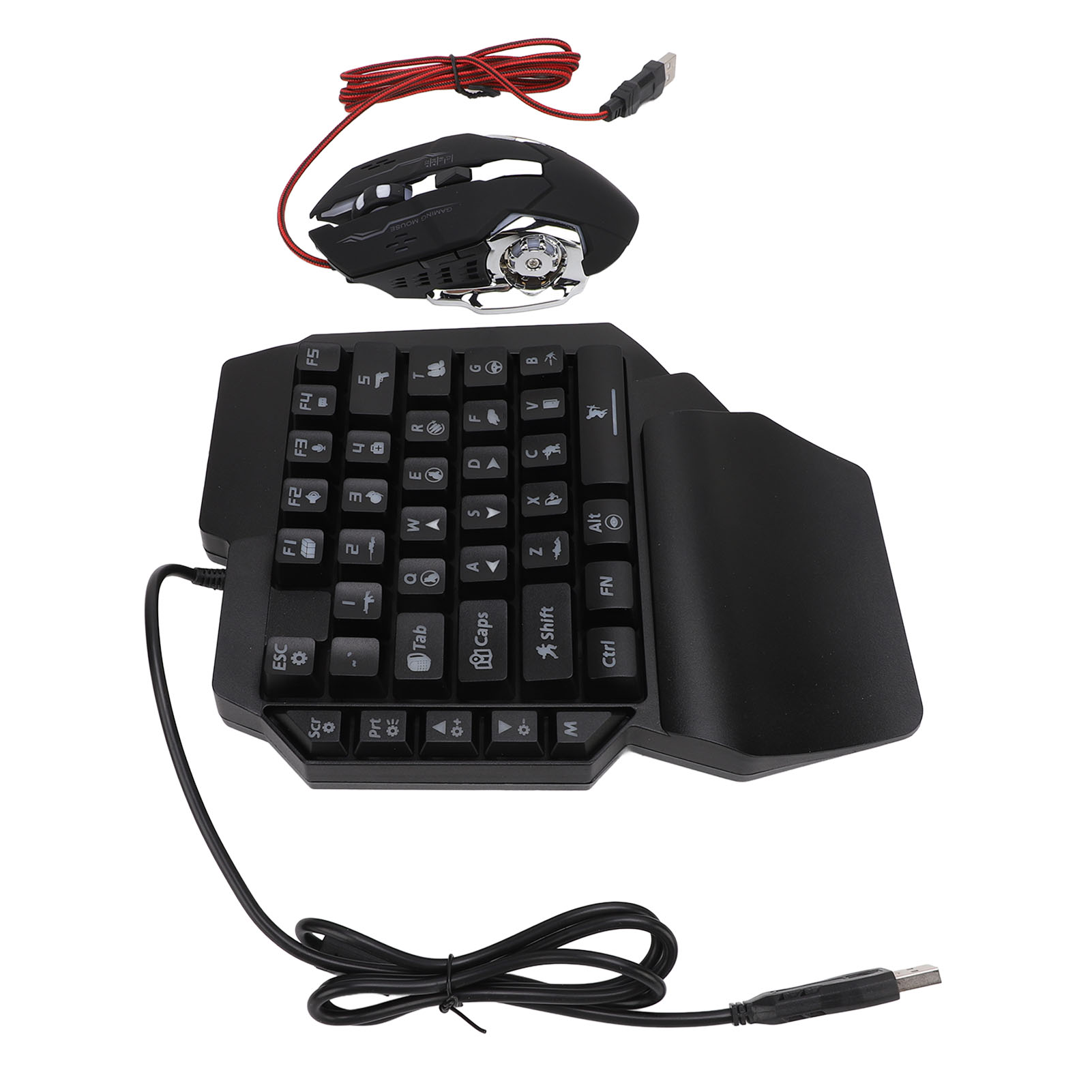 キーボード マウス コンバーター セット 応答性の高い片手キ - Gaming Keyboard And Mouse Set のレビューと価格