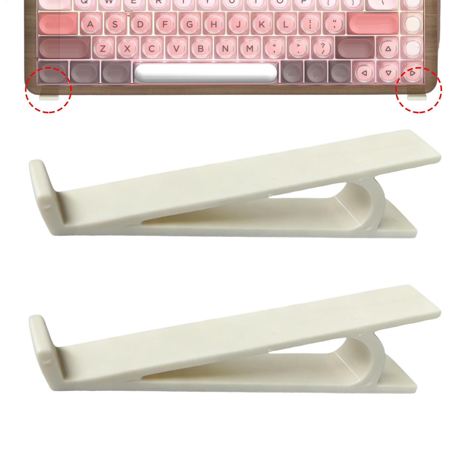 人間工学に基づいた滑り止めキーボードライザー 2 個ポータブ - Gaming Keyboard Ergonomic のレビューと価格