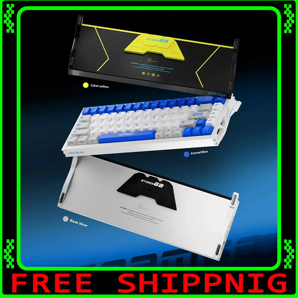 NZO STORM68 アルマイト処理アルミニウム製マグネッ - Gaming Keyboard Magnetic Switches のレビューと価格