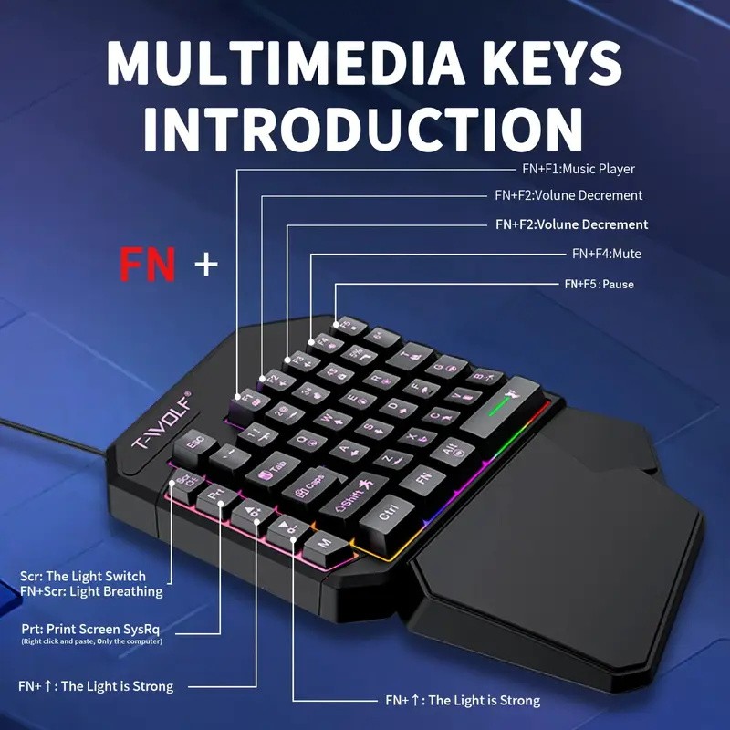 FocusOnPC TF900 2-in-1モバイルゲーミン - Gaming Keyboard Extension のレビューと価格