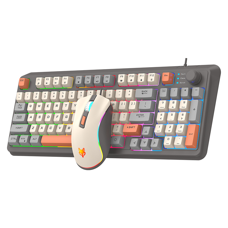 USBケーブル付きキーボードとマウスのセット,照明付き,デス - Gaming Keyboard Mouse And Headset Combo のレビューと価格