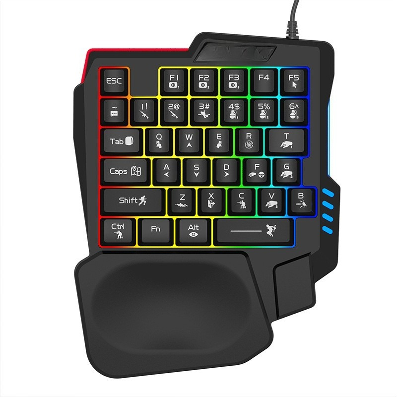 K5片手キーボード Gungod Throne 左手用メカニ - Gaming Keyboard Ebay のレビューと価格