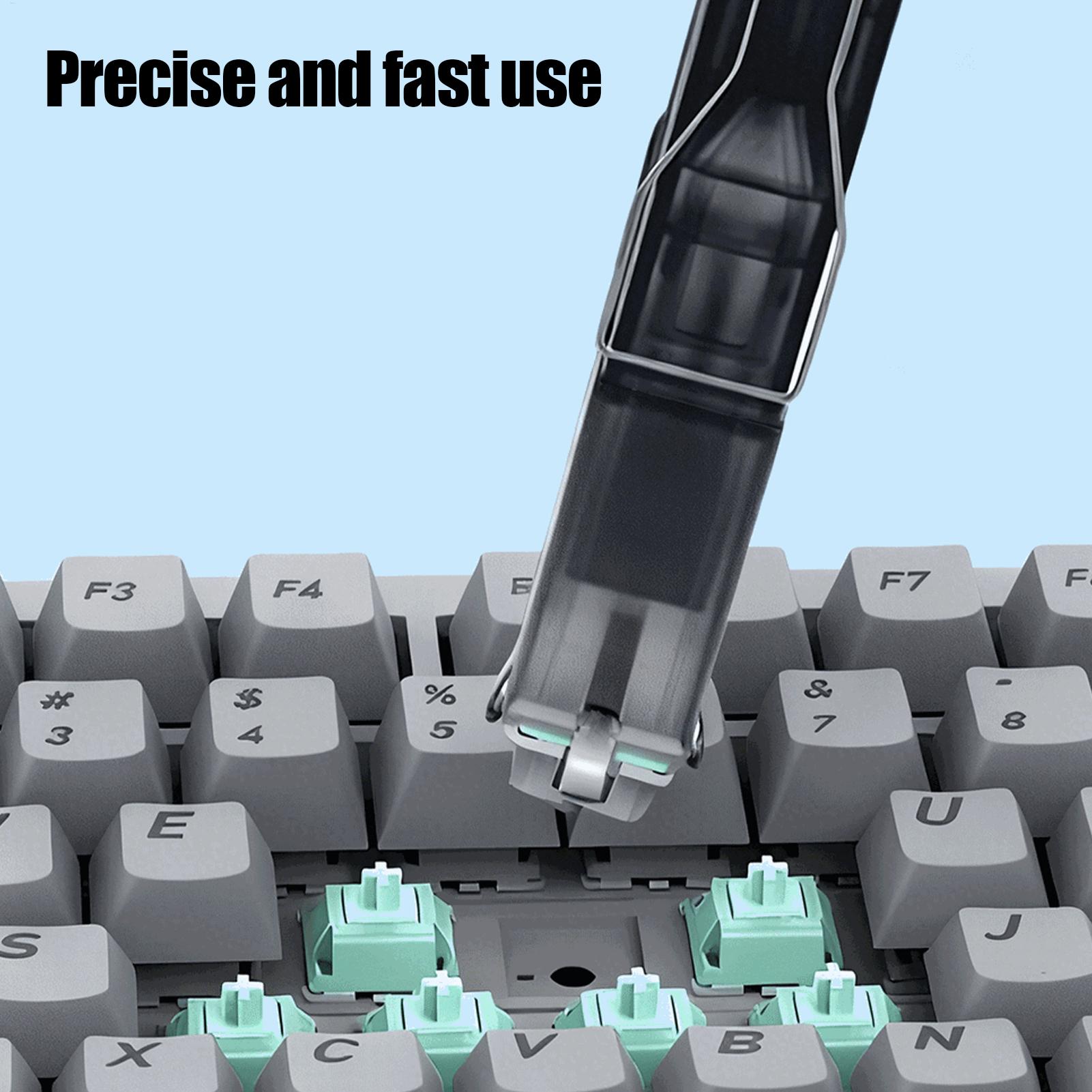 キー抽出ツール 2 in 1 修正ツール 4爪グリップ付き  - Keycap Puller Ring のレビューと価格