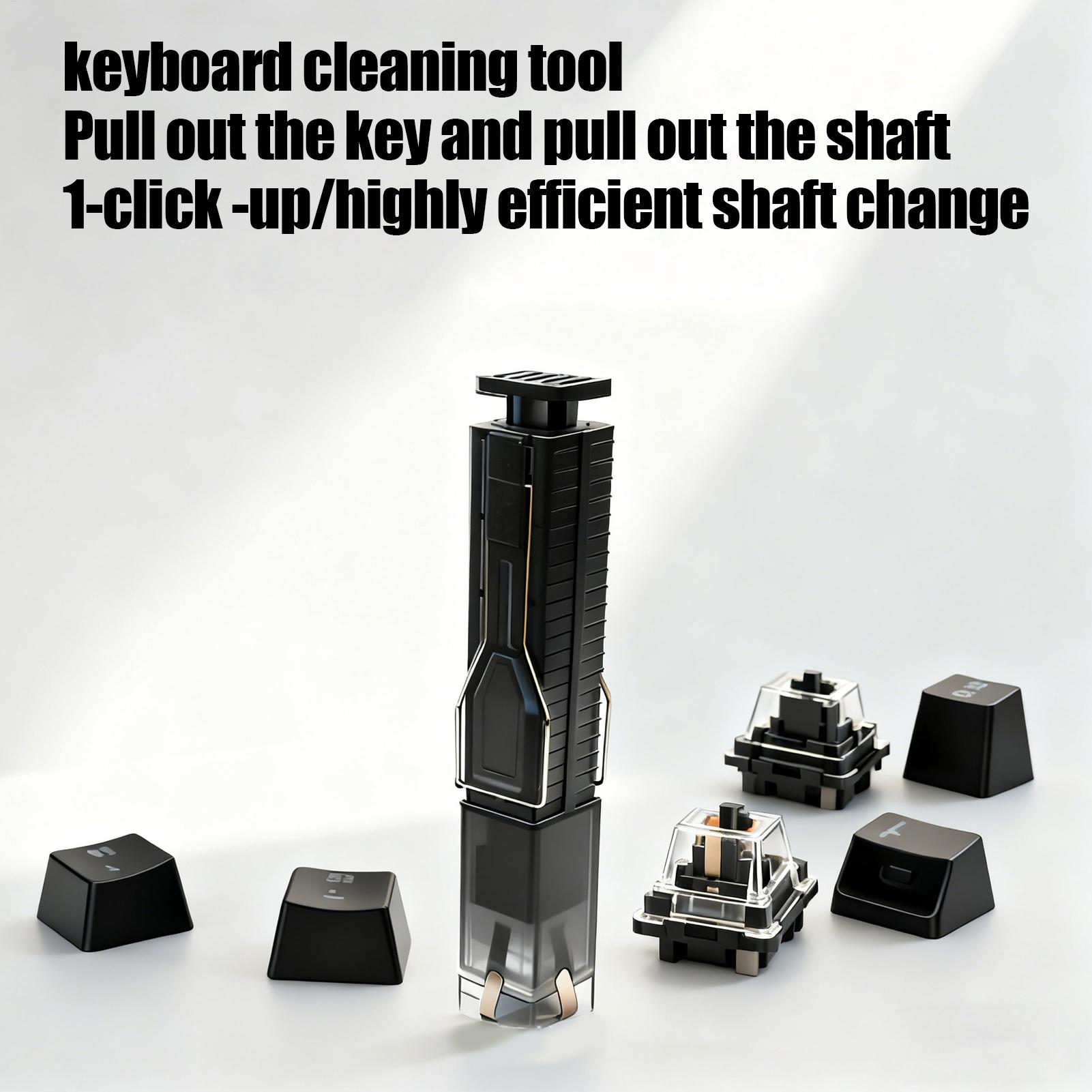 キー抽出ツール 2 in 1 修正ツール 4爪グリップ付き  - Keycap Puller Ring のレビューと価格
