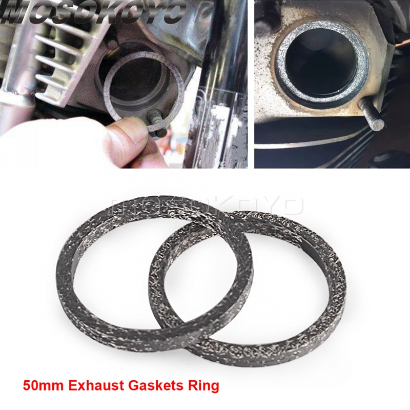 マフラー排気マウントガスケットリング排気ポートガスケットシー - Gasket Mount Kit のレビューと価格
