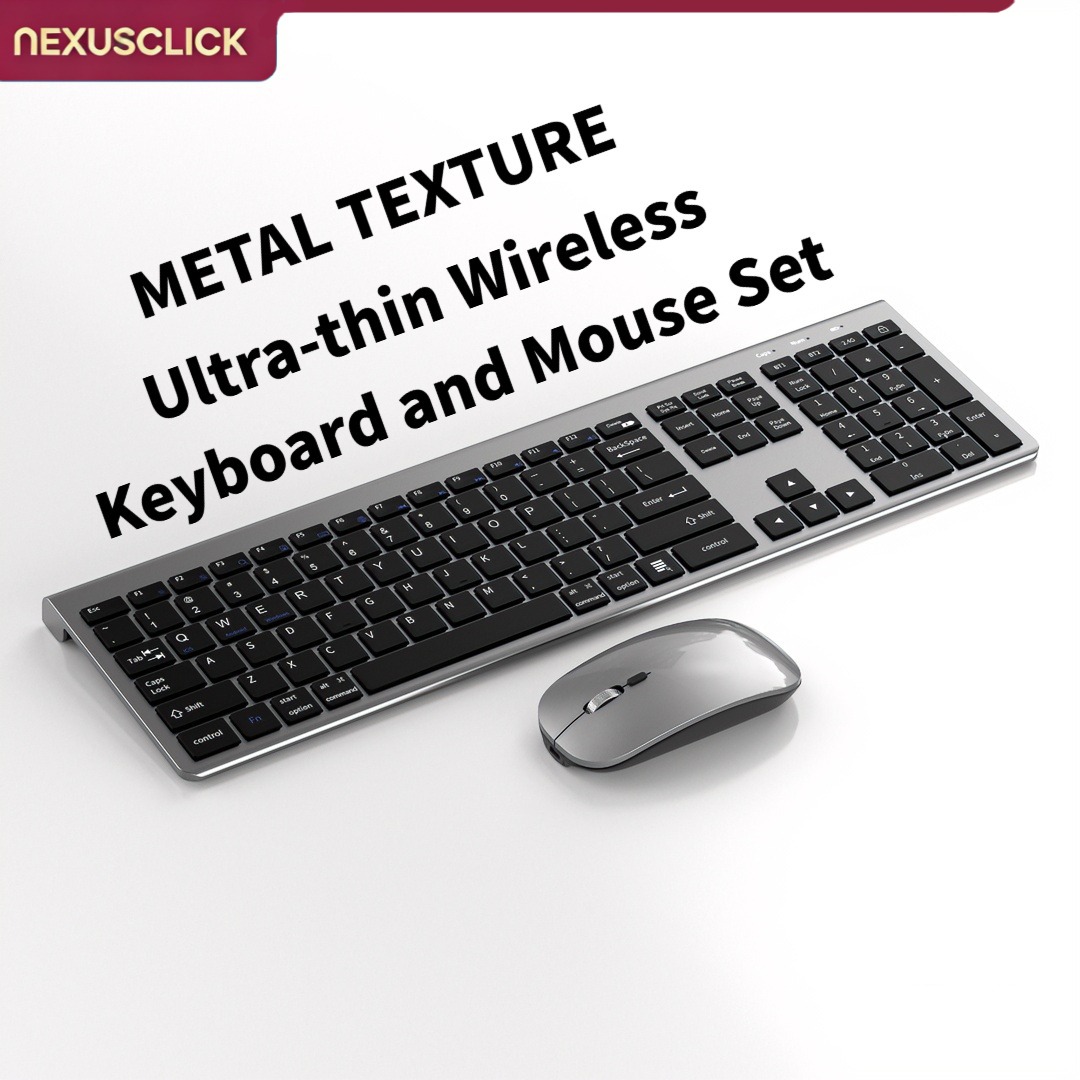 NexusClick 104 キー ワイヤレス トライモード - Gaming Keyboard And Mouse Combo Wireless のレビューと価格