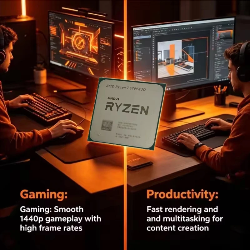 AMD Ryzen 7 5700X3D バルクCPU X57 - Amd Cpu Ryzen 7 のレビューと価格