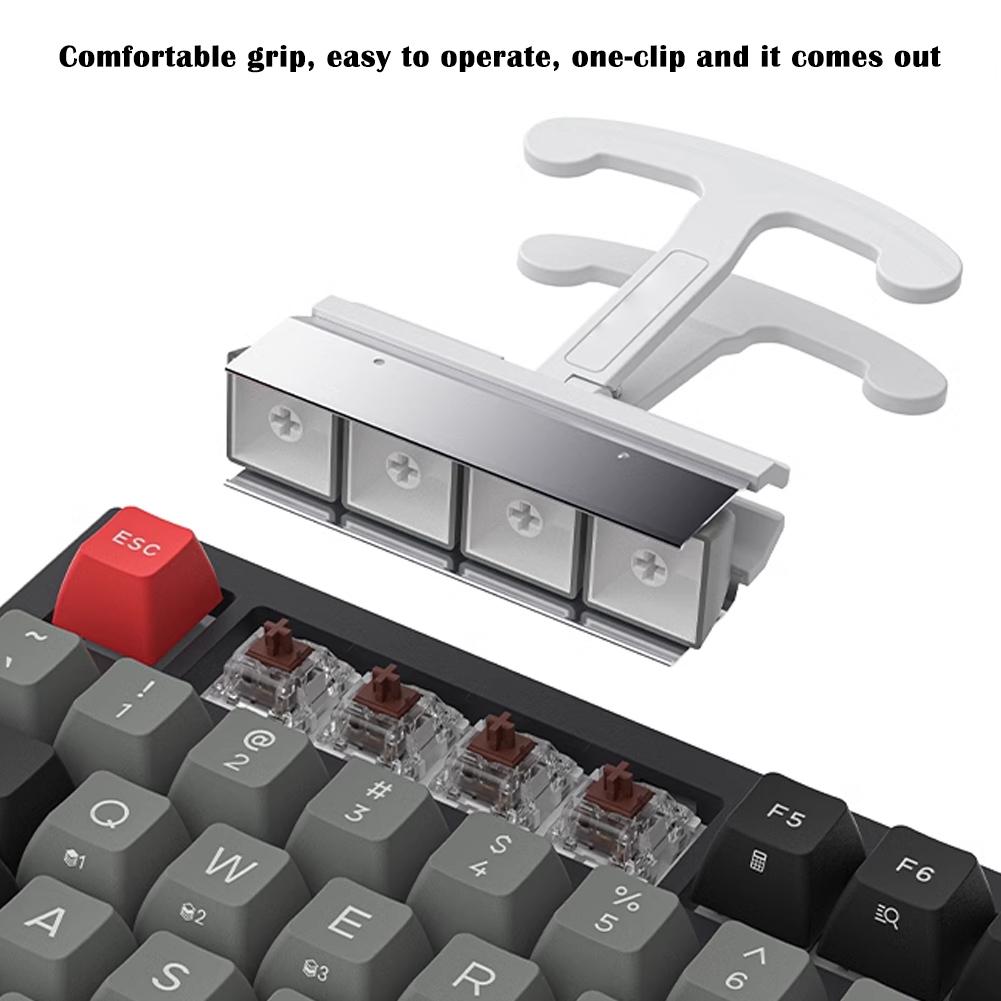 ユニバーサル大型キーキャップリムーバーツールプラスチックキー - Keycap Puller Ring のレビューと価格