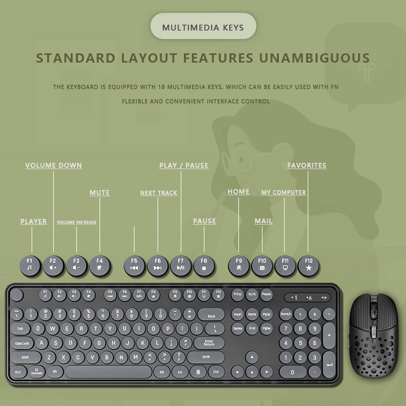 104キー 2.4G ワイヤレスゲーミングキーボードマウスコ - Gaming Keyboard And Mouse Combo Wireless のレビューと価格