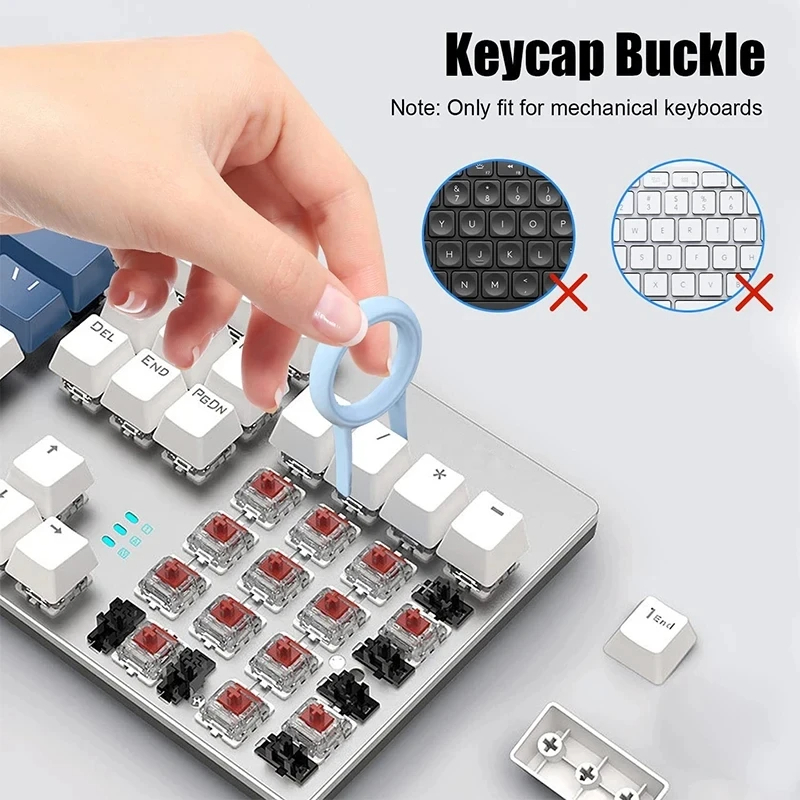 7 in 1 コンピュータキーボードクリーナーブラシキットイ - Keycap Puller Ring のレビューと価格